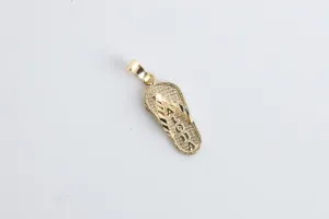 14k Yellow Gold Aloha Sandal Charm (0.68g.)
