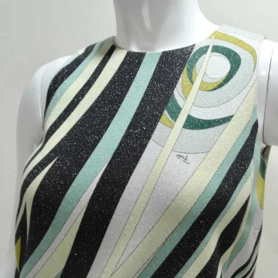 1980s Emilio Pucci Mini Dress