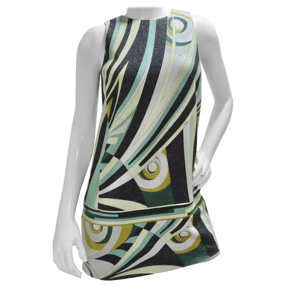 1980s Emilio Pucci Mini Dress