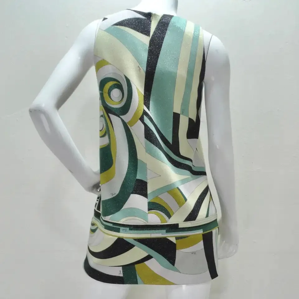 1980s Emilio Pucci Mini Dress