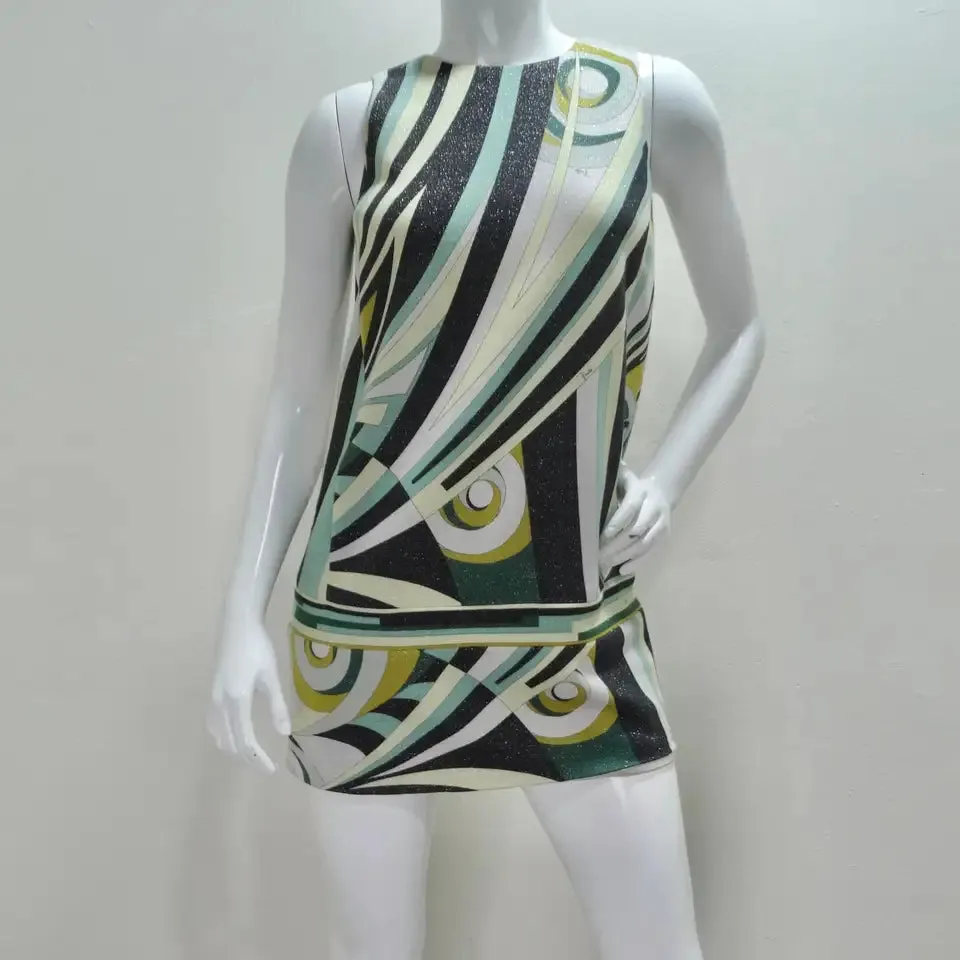 1980s Emilio Pucci Mini Dress
