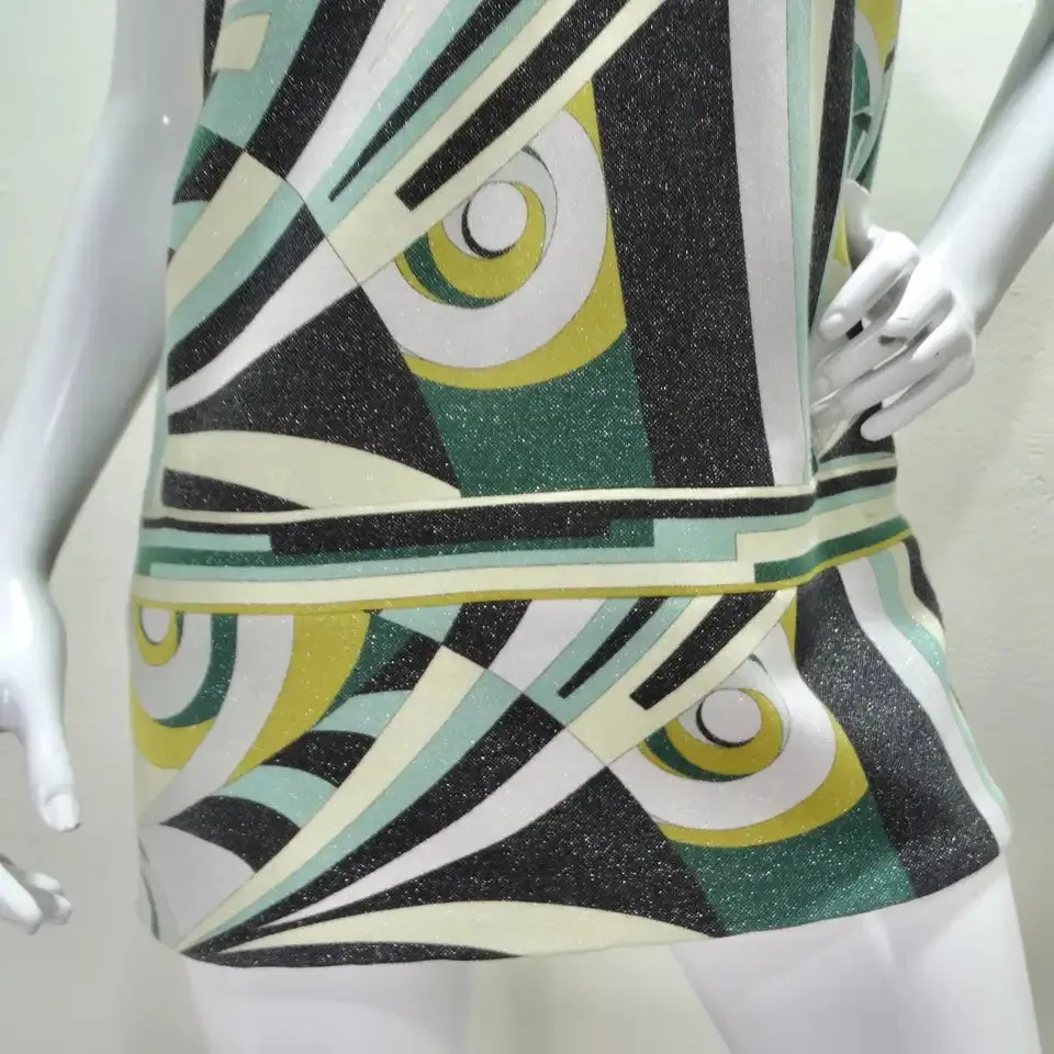 1980s Emilio Pucci Mini Dress