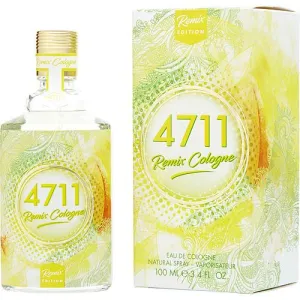 4711 REMIX COLOGNE by 4711 Eau De Cologne Spray 3.4 Oz (2020 Lemon Limited Edition) for Unisex