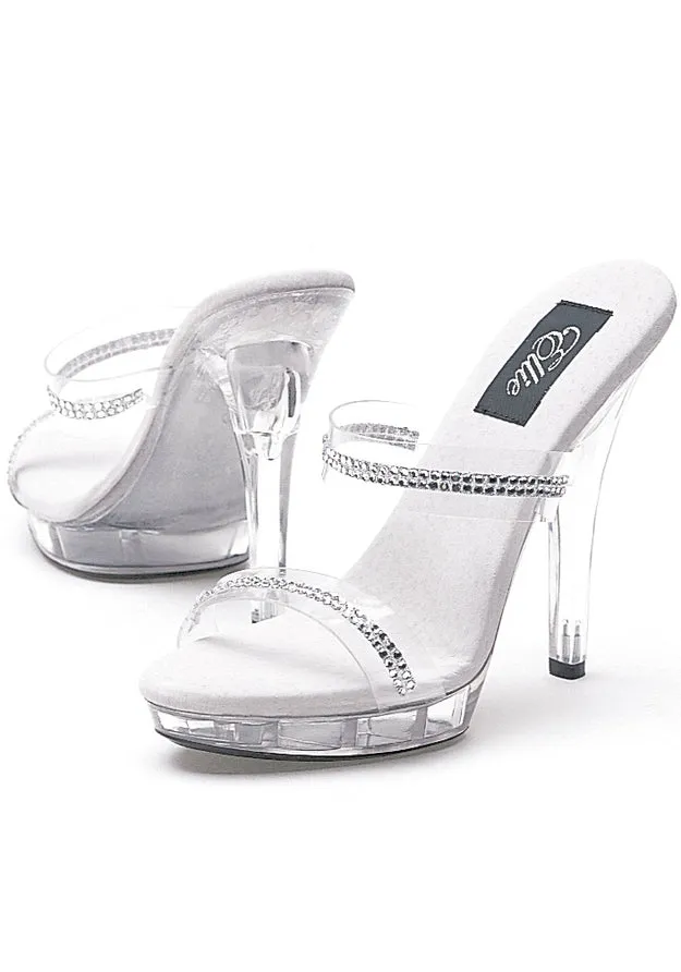 5 Heel Rhinestone Sandal.