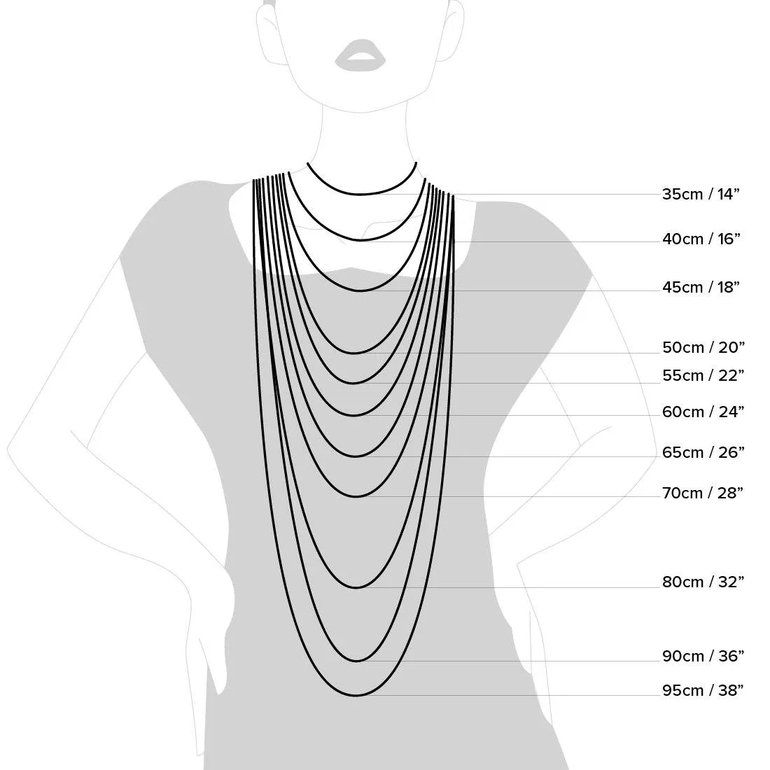 9ct Yellow Gold Flat Curb Necklace