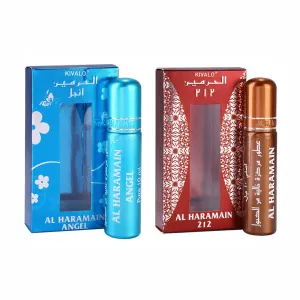 Al Haramain Anjel & 212 Roll On Attar Pack of 2 x 10ml