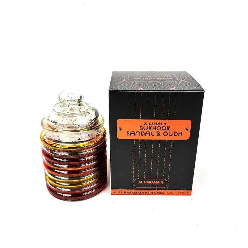 AL Haramain Bukhoor Sandal and Oudh Incense 100g