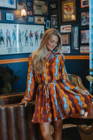 Alexis Hopeless Romantic Button Down Shirt Dress (S-3XL)