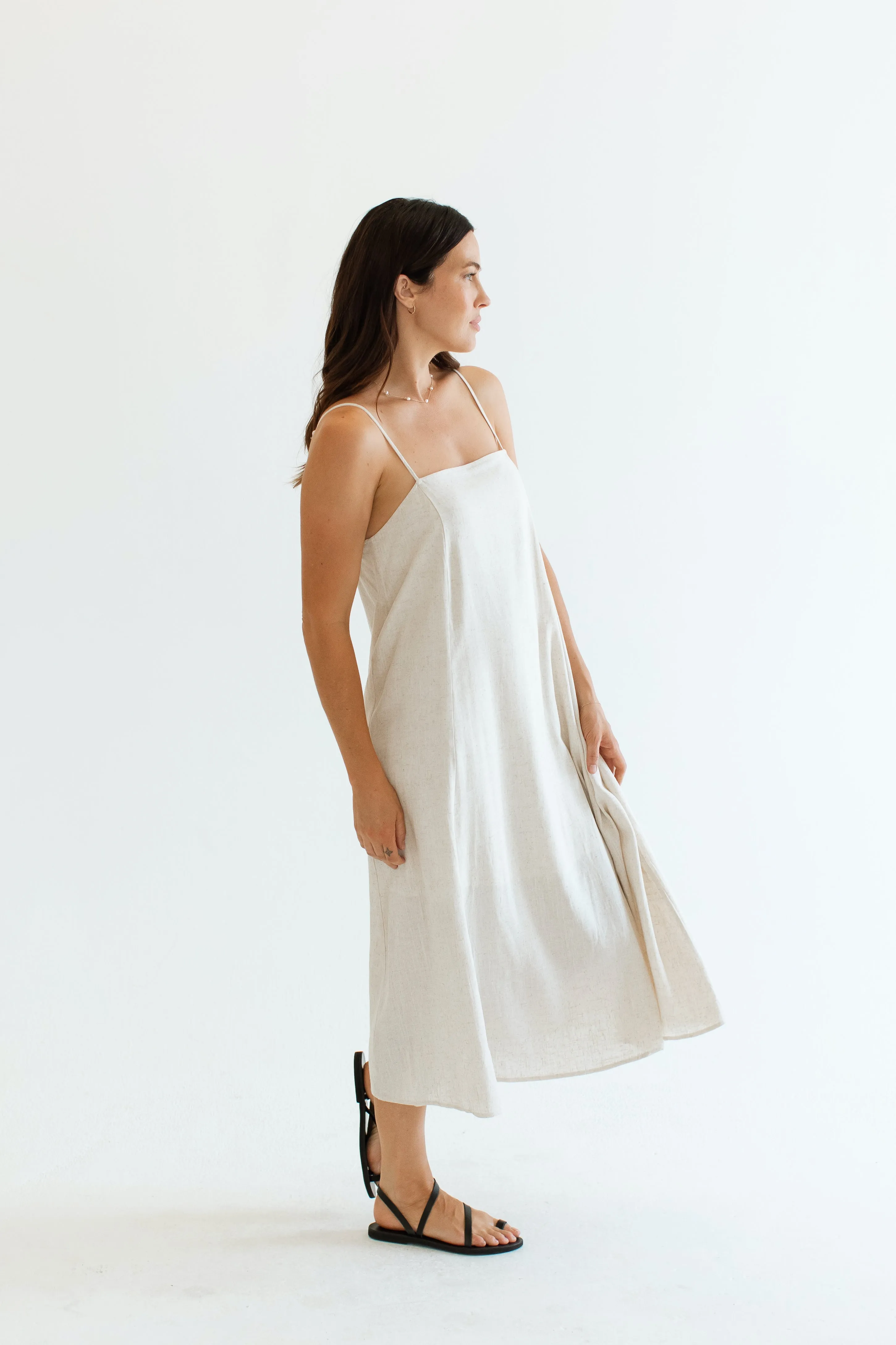 Allegra Linen Dress