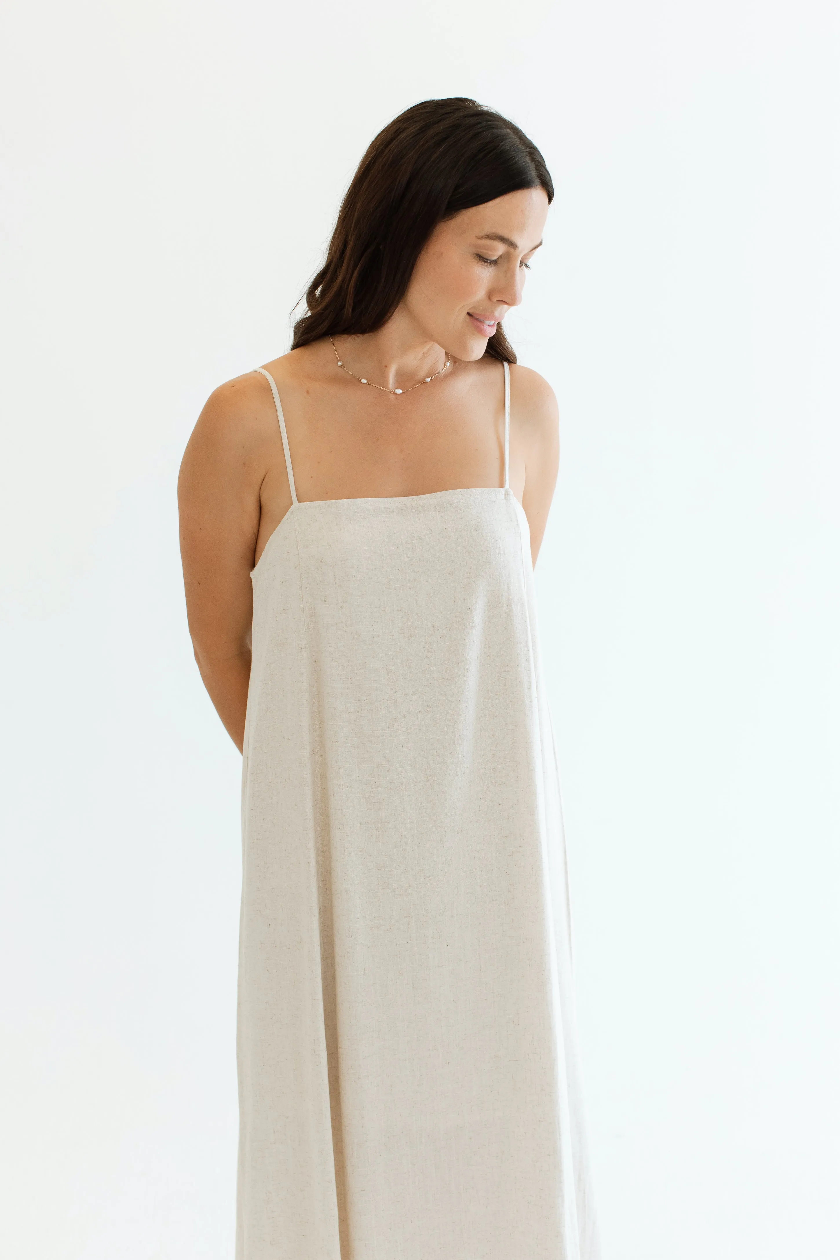Allegra Linen Dress