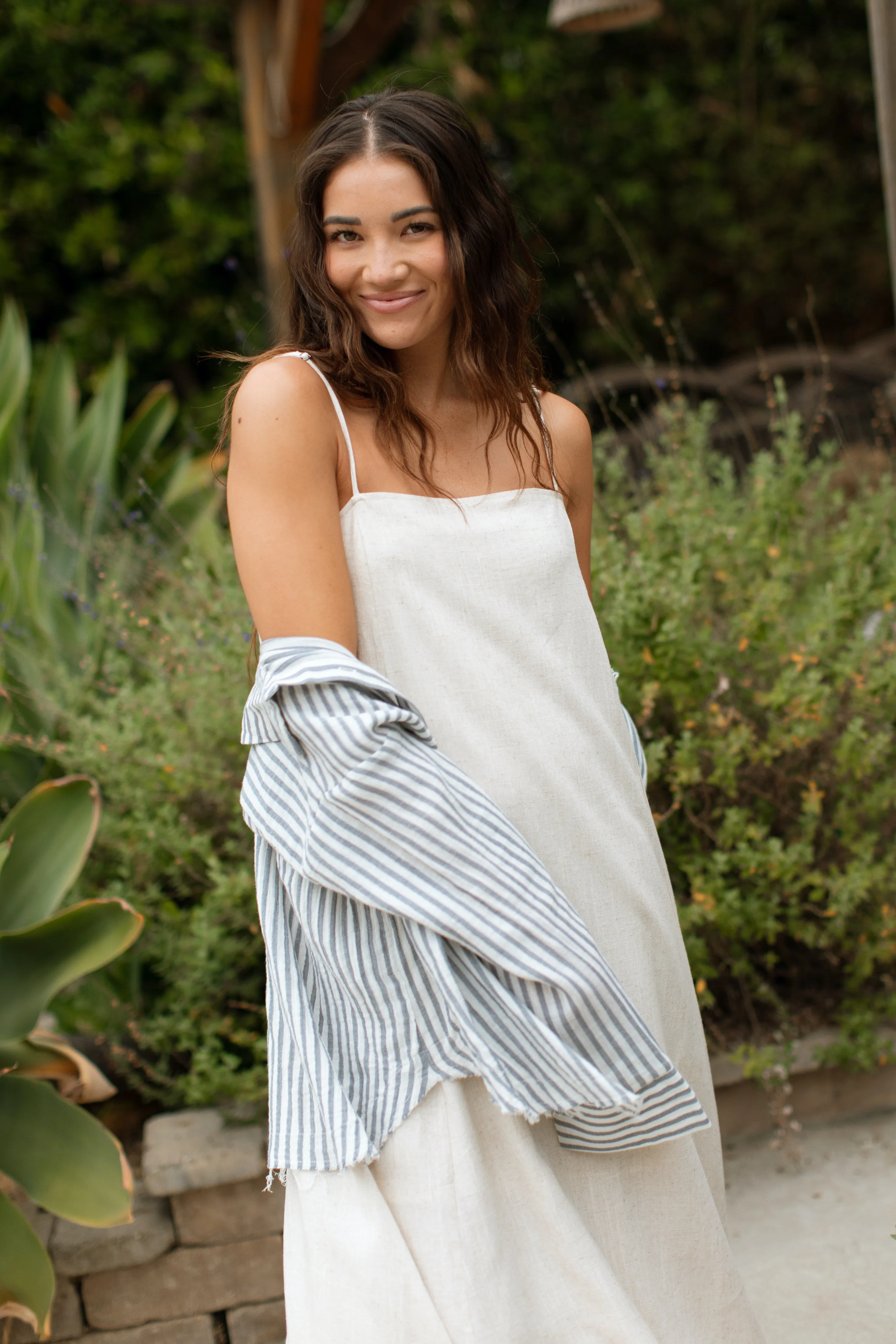 Allegra Linen Dress