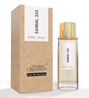 Amazing Creation Sandal 333 - Perfume For Unisex - EDP 50 ml