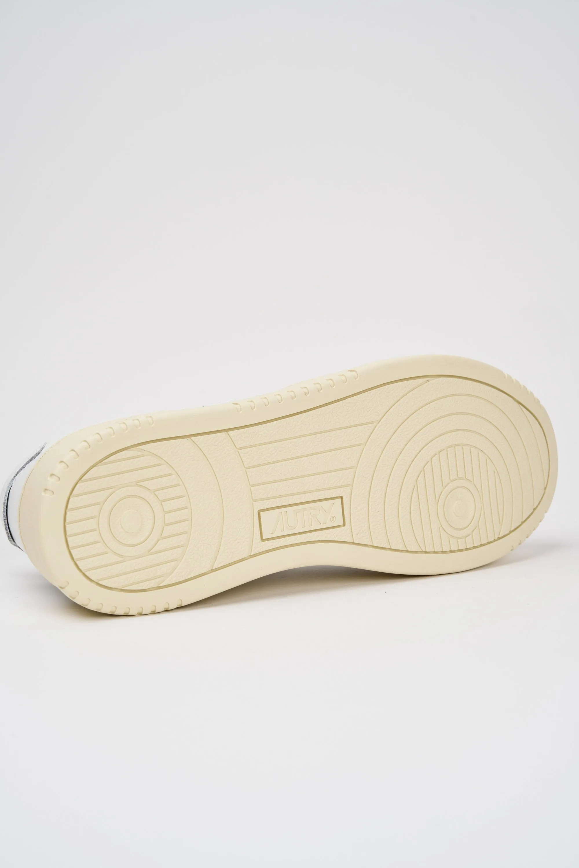 Autry Sneakers Medalist Low Man Leat Leat Bianco Uomo