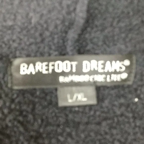 Barefoot Dreams Black Bamboo Chic Lite Cardigan l/xl