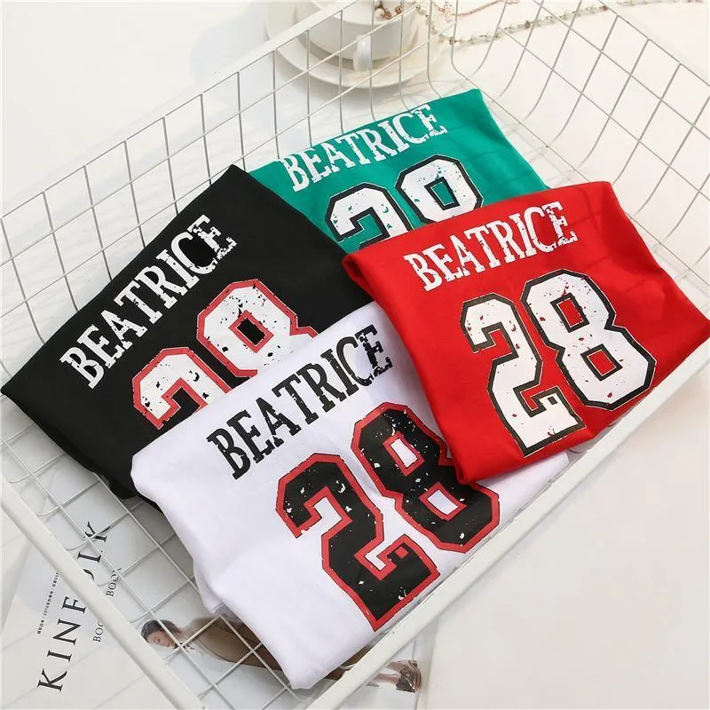 'BEATRICE 28' Crop T-Shirt