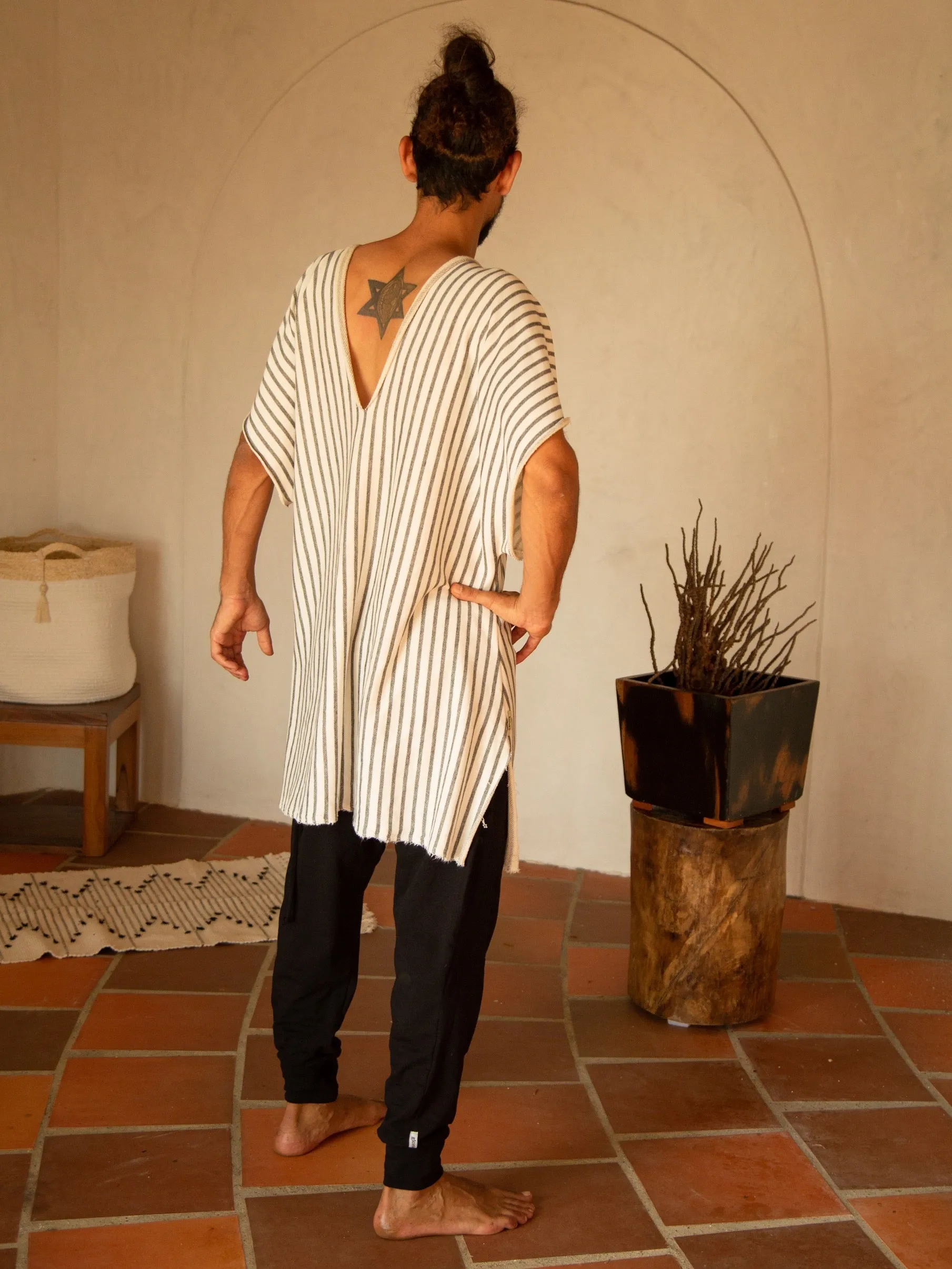 Black Skinny Wander Pant | Him