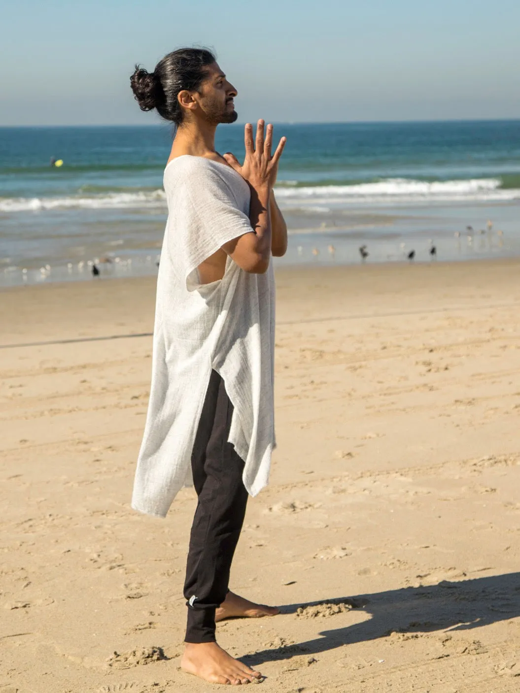 Black Skinny Wander Pant | Him