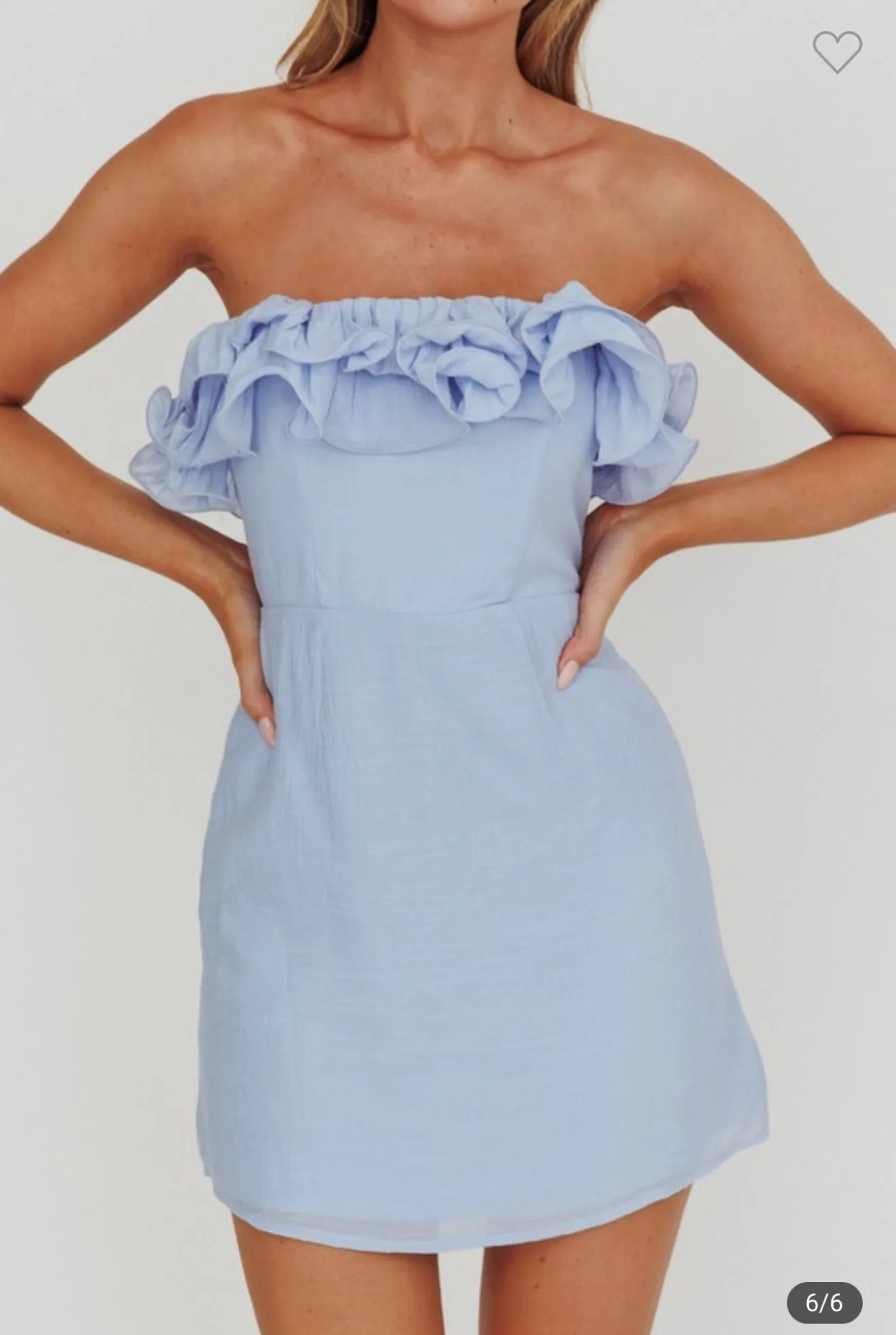 Blue Ariana Mini Dress