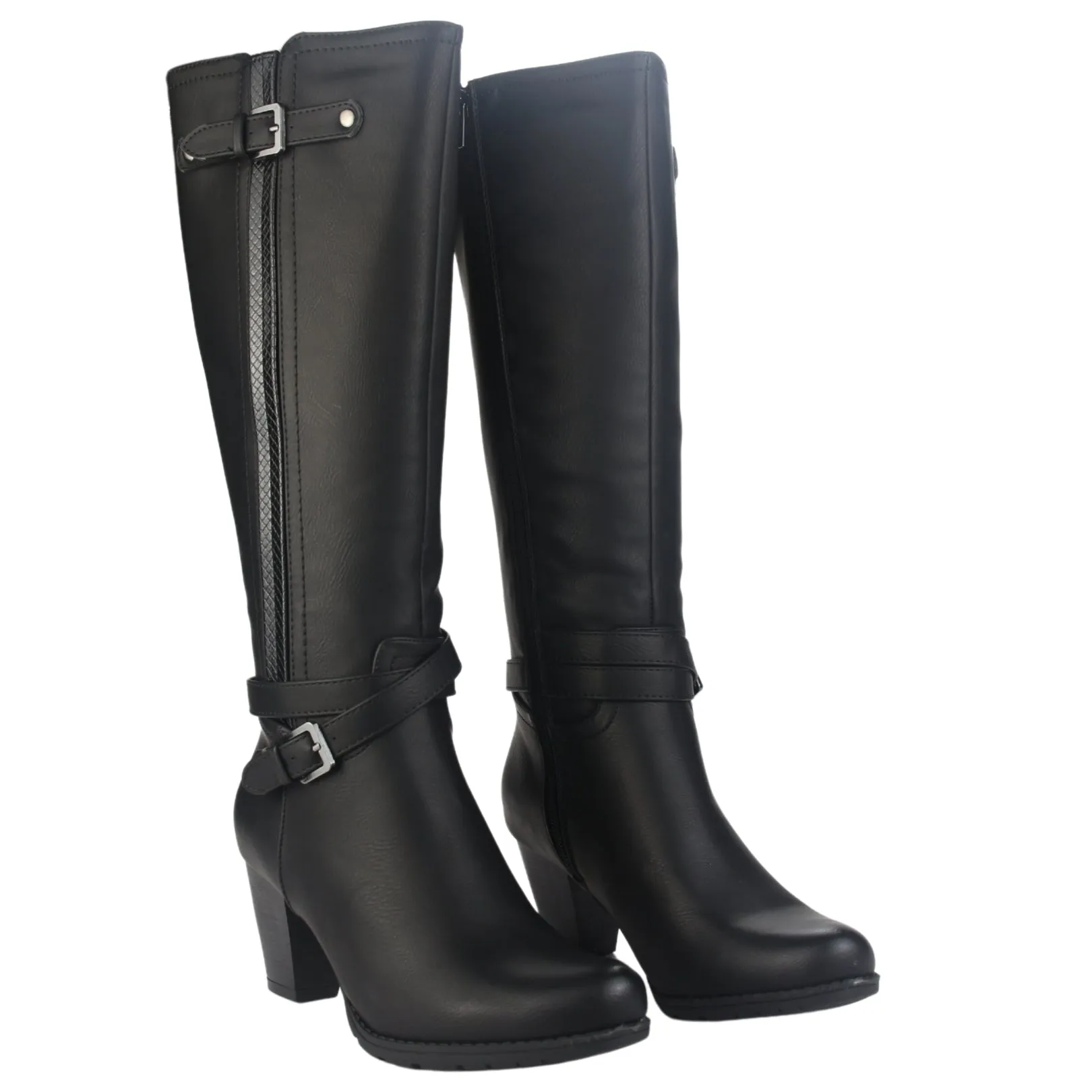 Bota Chalada Mujer Ceta-25 Negro Casual