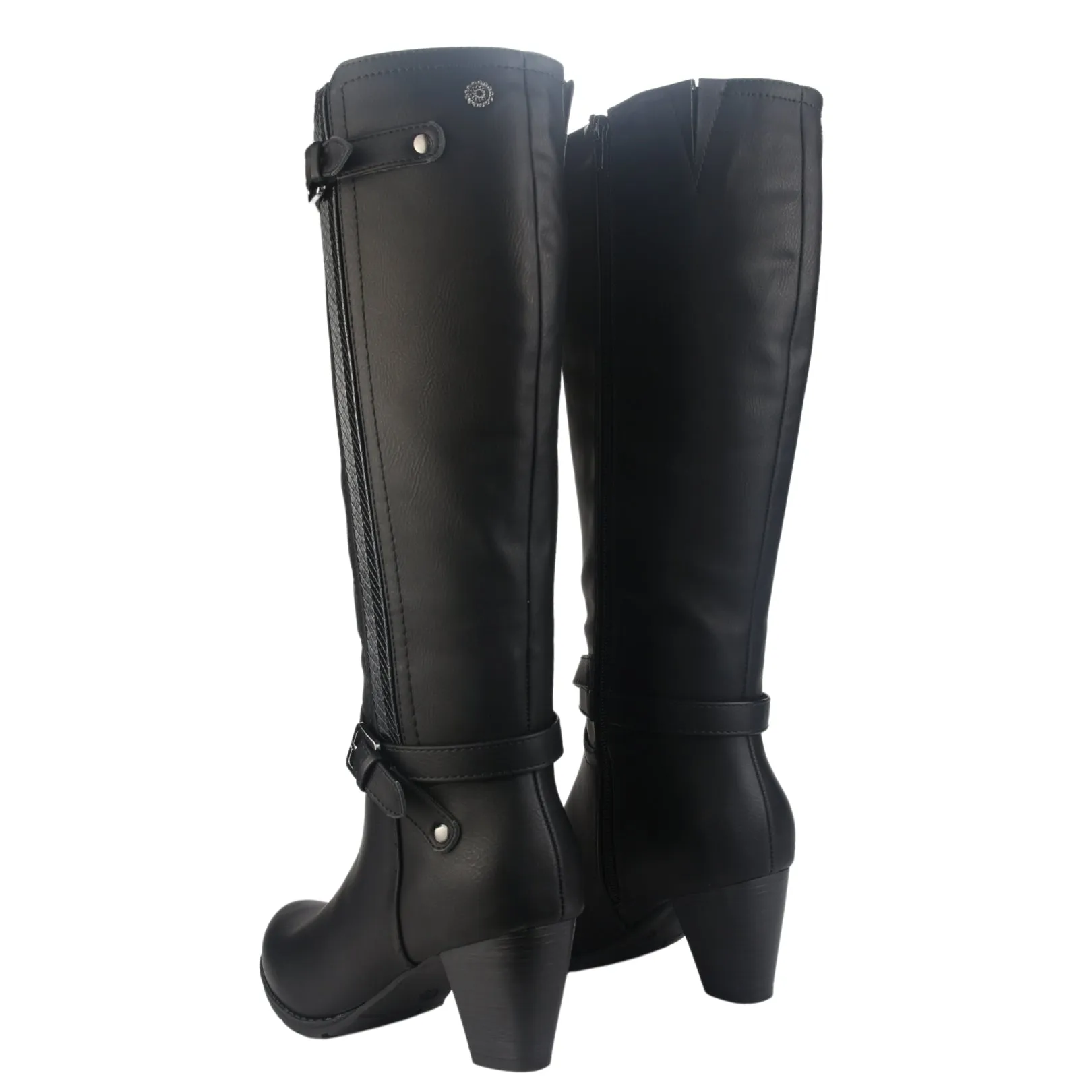 Bota Chalada Mujer Ceta-25 Negro Casual