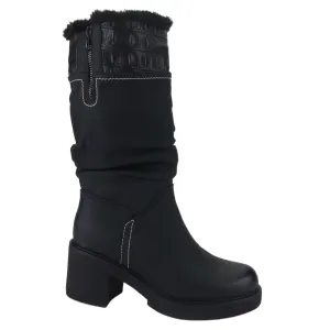 Bota Chalada Mujer Utility-1 Negro Casual