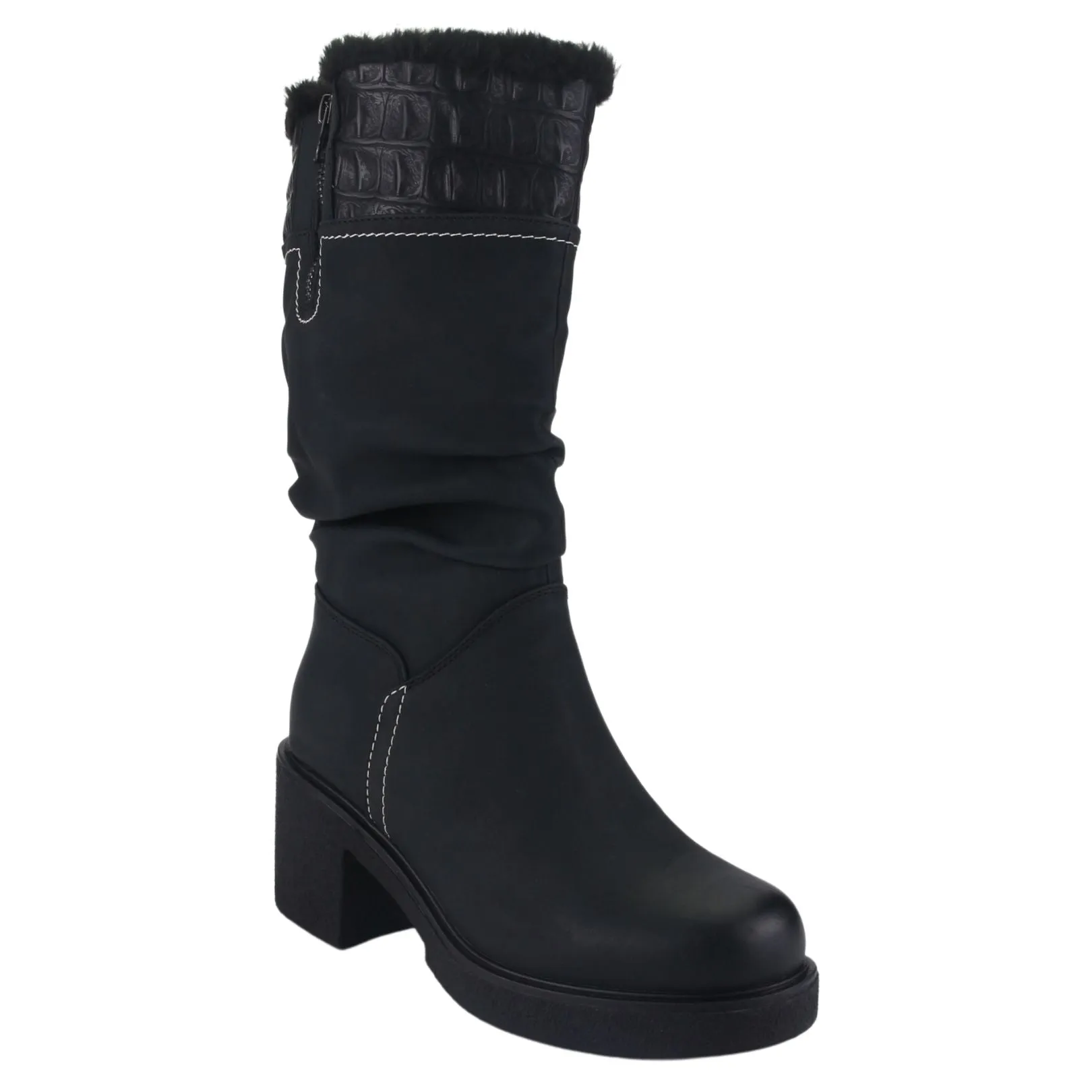 Bota Chalada Mujer Utility-1 Negro Casual