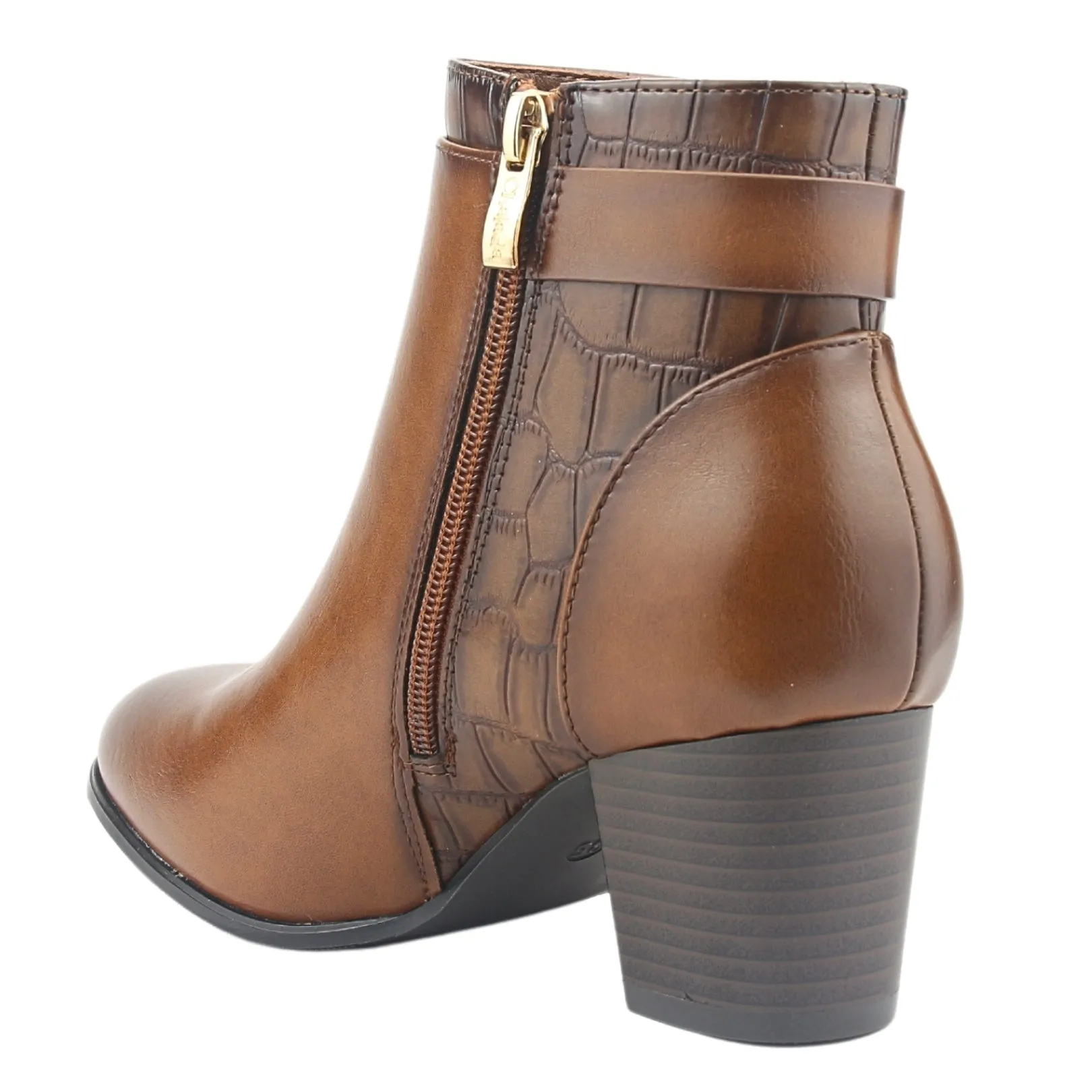 Botin Chalada Mujer Costa-2 Café Casual