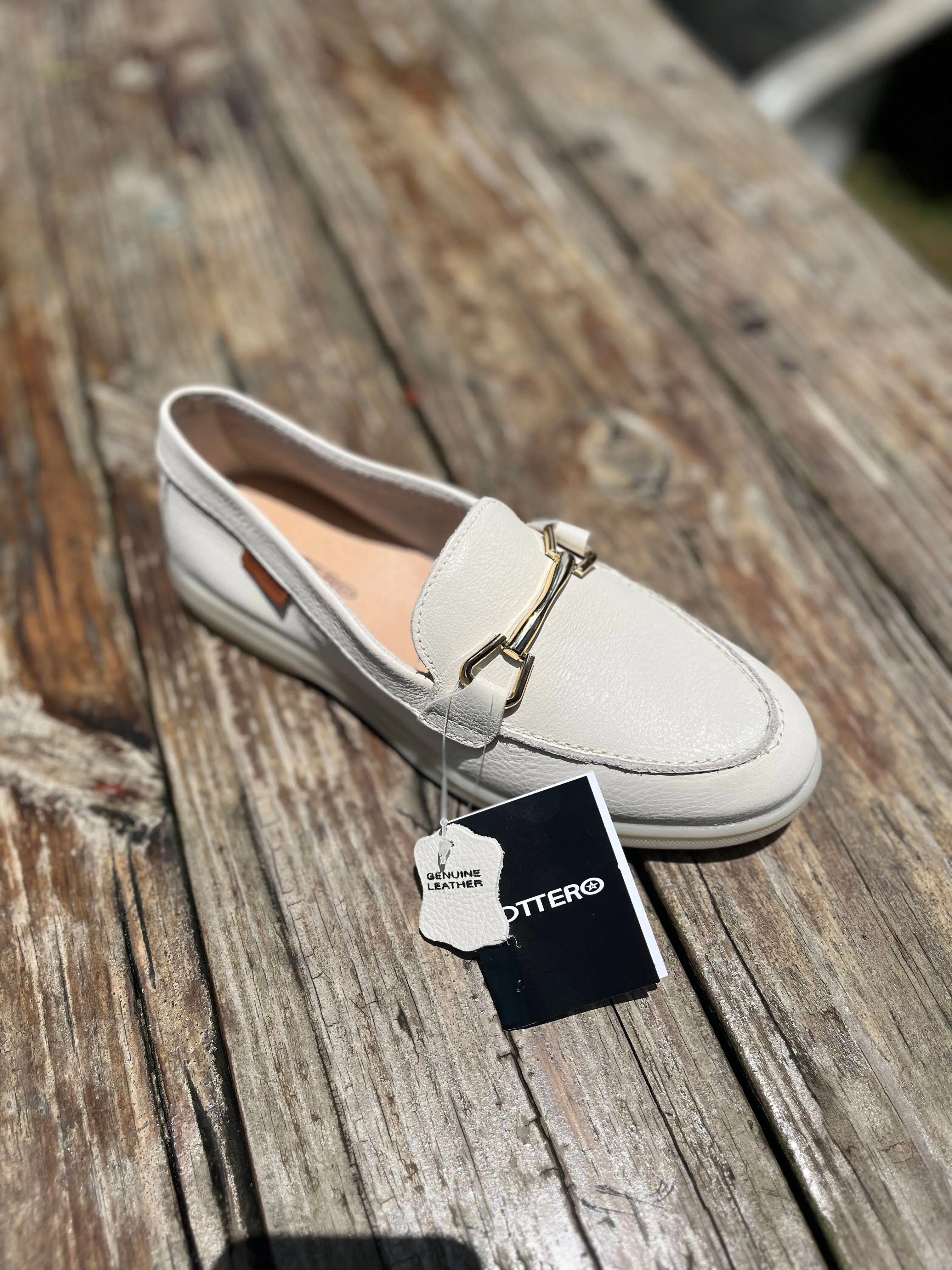 Bottero Off White Elegant Sneaker