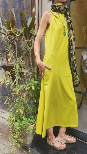 Cairo Dress in Pistachio