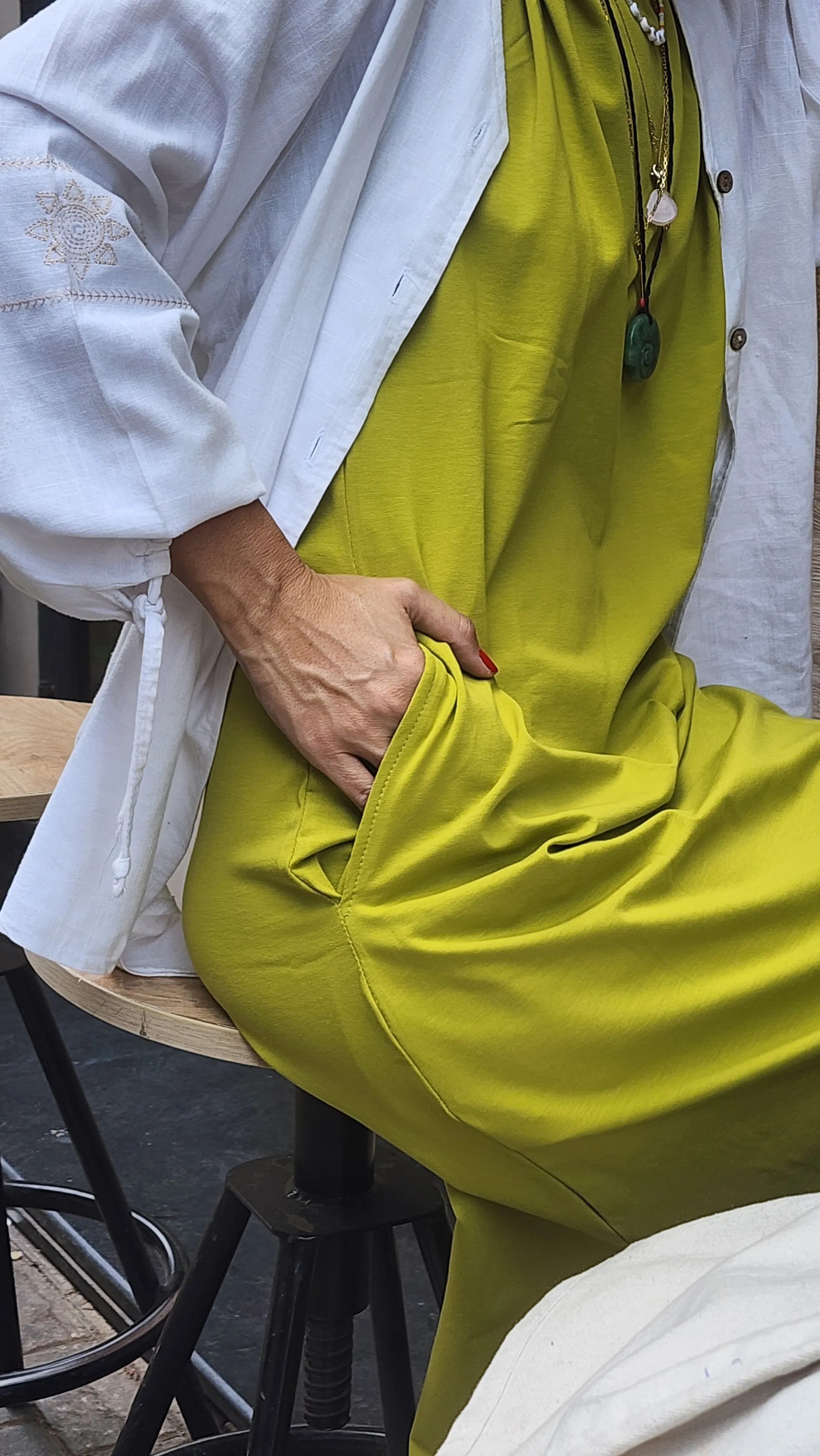 Cairo Dress in Pistachio