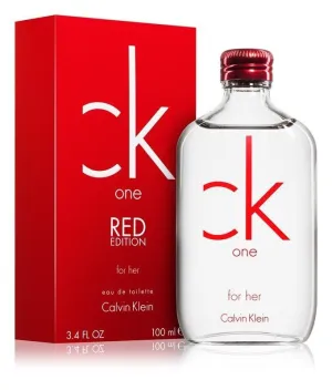 Calvin Klein One Red Perfume For Women EDT 100ml
