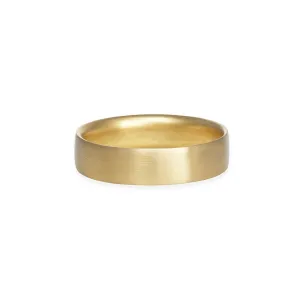 Carla Caruso - Large Gold Flat Band