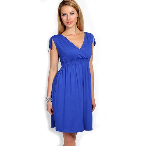 Casual Maternity Fashioned Dress For Pregnancy Stage
