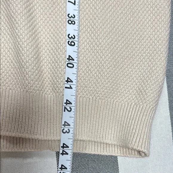 Casual Sweater Dress Loose Fit Knitted Button Closure Women’s Size S