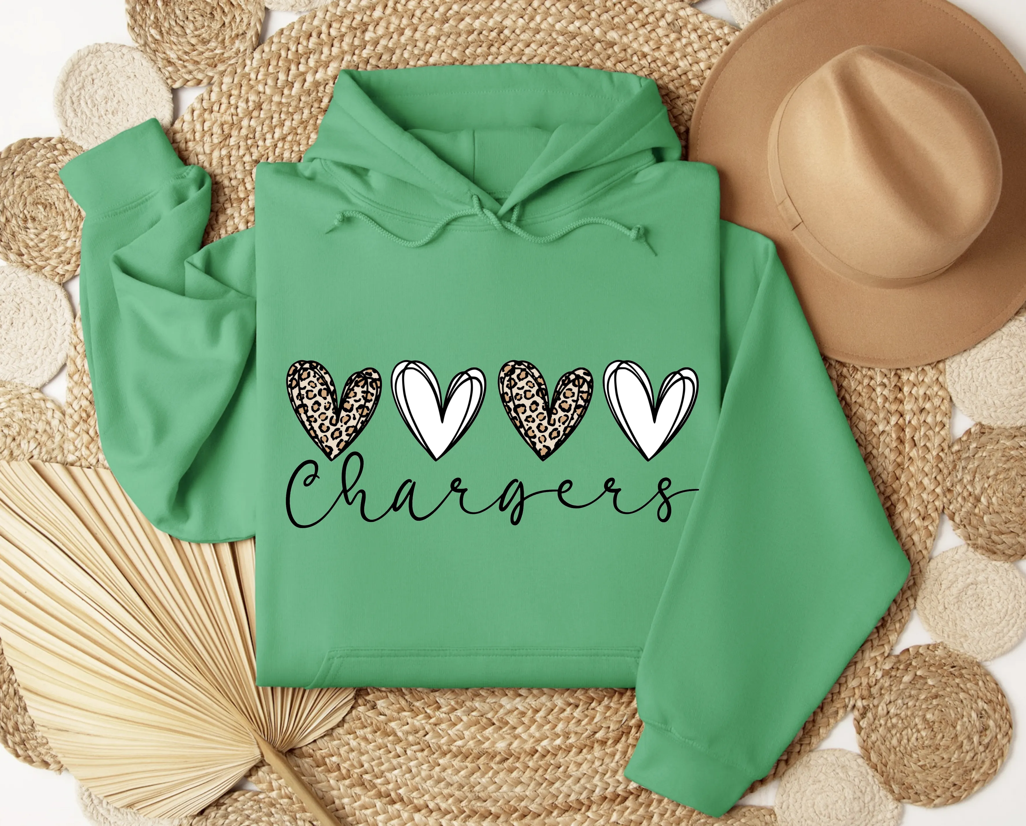 Chargers Hearts Above (M129)