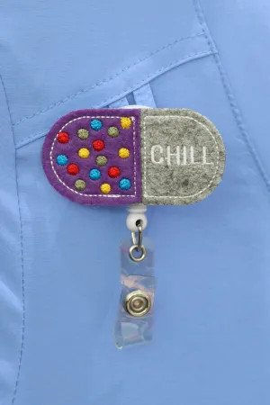 Chill Pill ID Badge