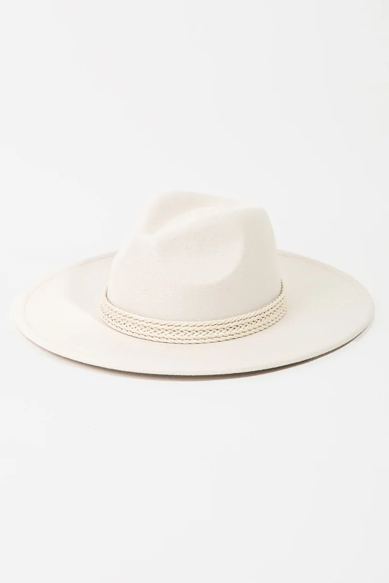 Classic Charm Braided Brim Detailing Hat (Assorted Colors)