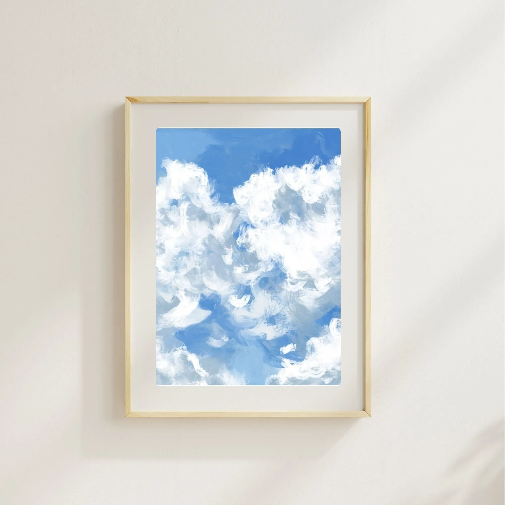 CLOUDS - Art Print