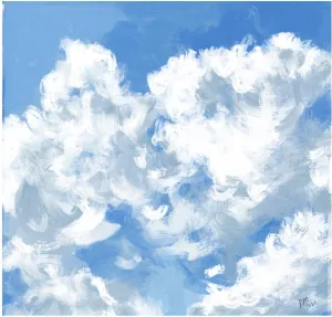 CLOUDS - Art Print