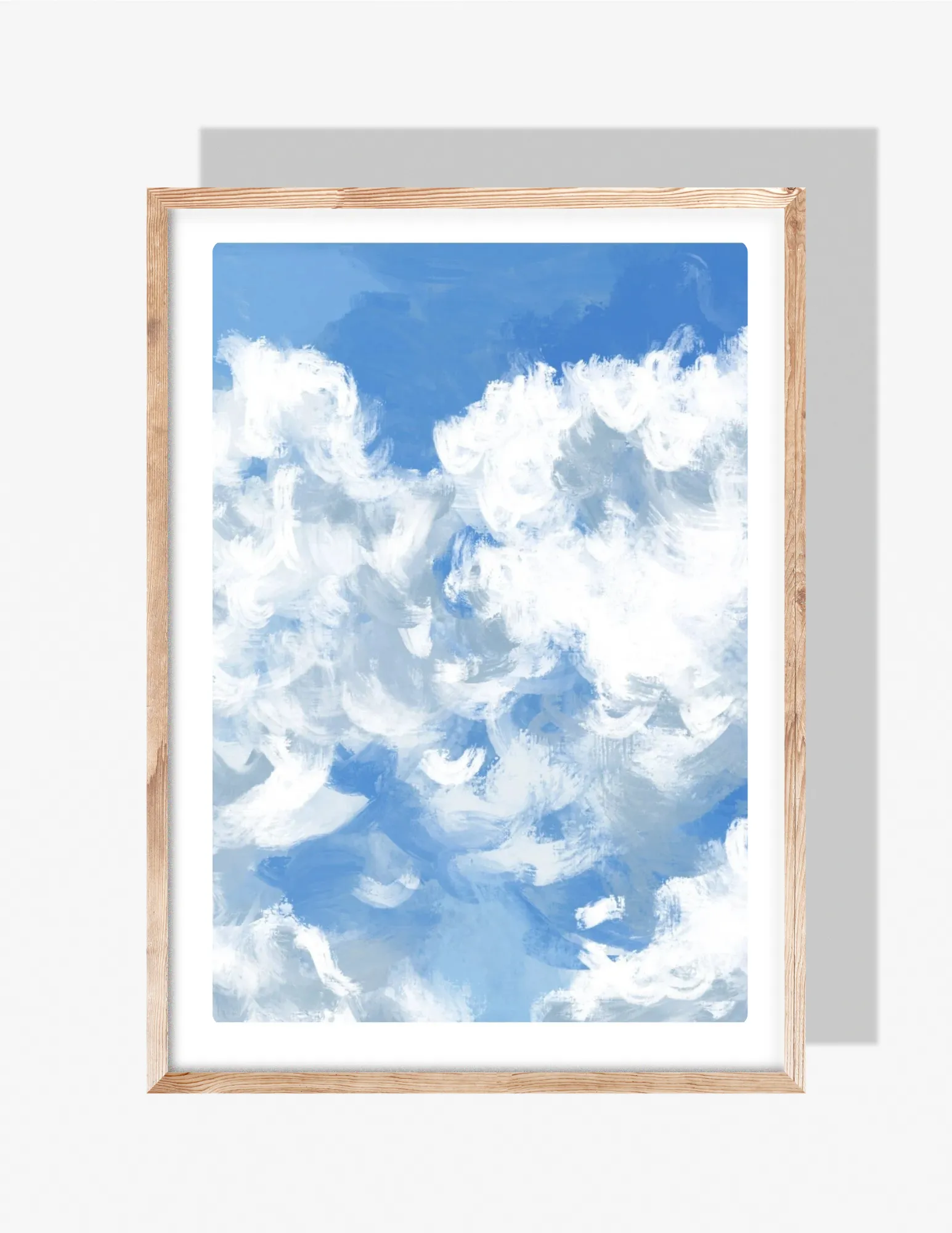CLOUDS - Art Print