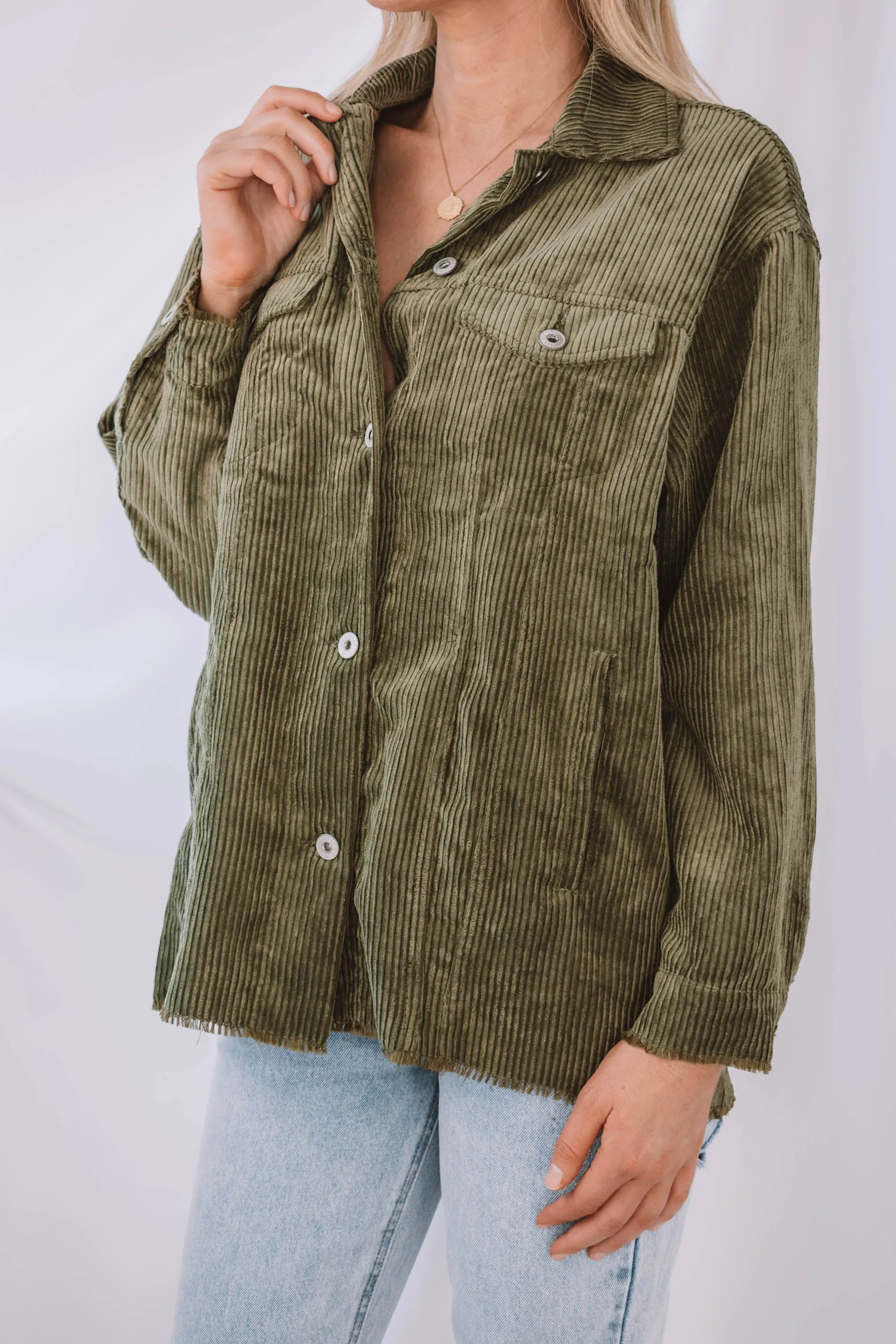 Clyde Corduroy Shacket