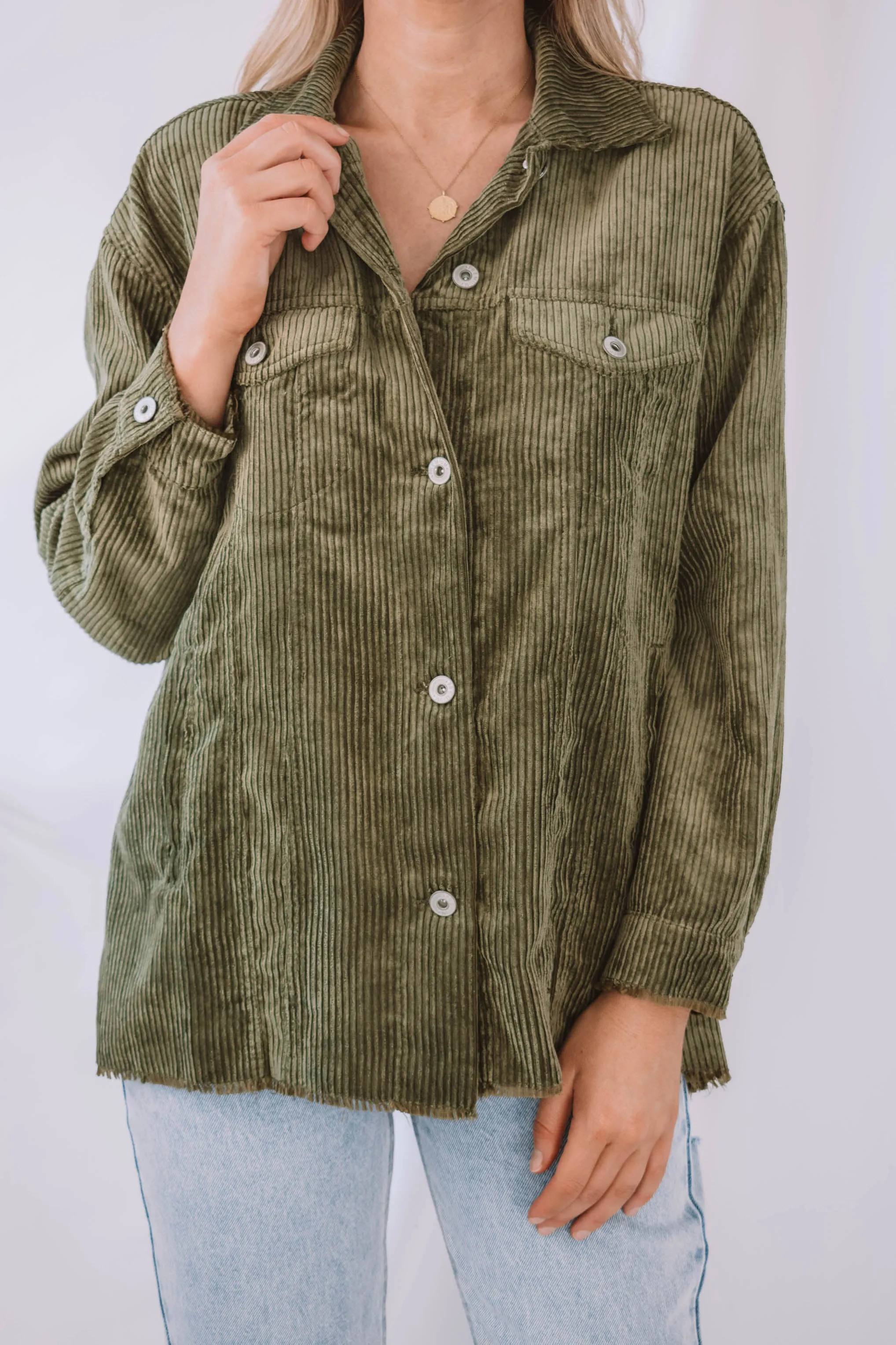 Clyde Corduroy Shacket