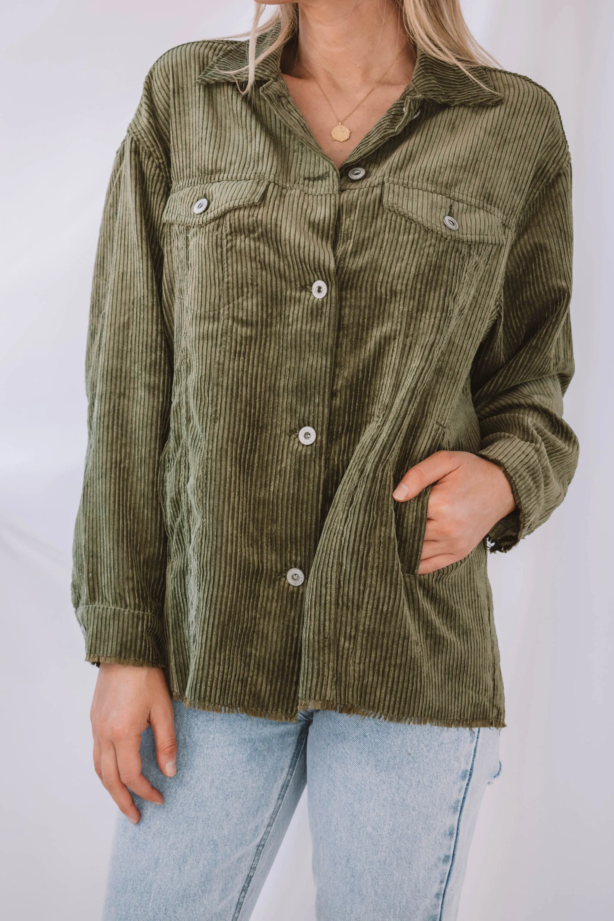 Clyde Corduroy Shacket