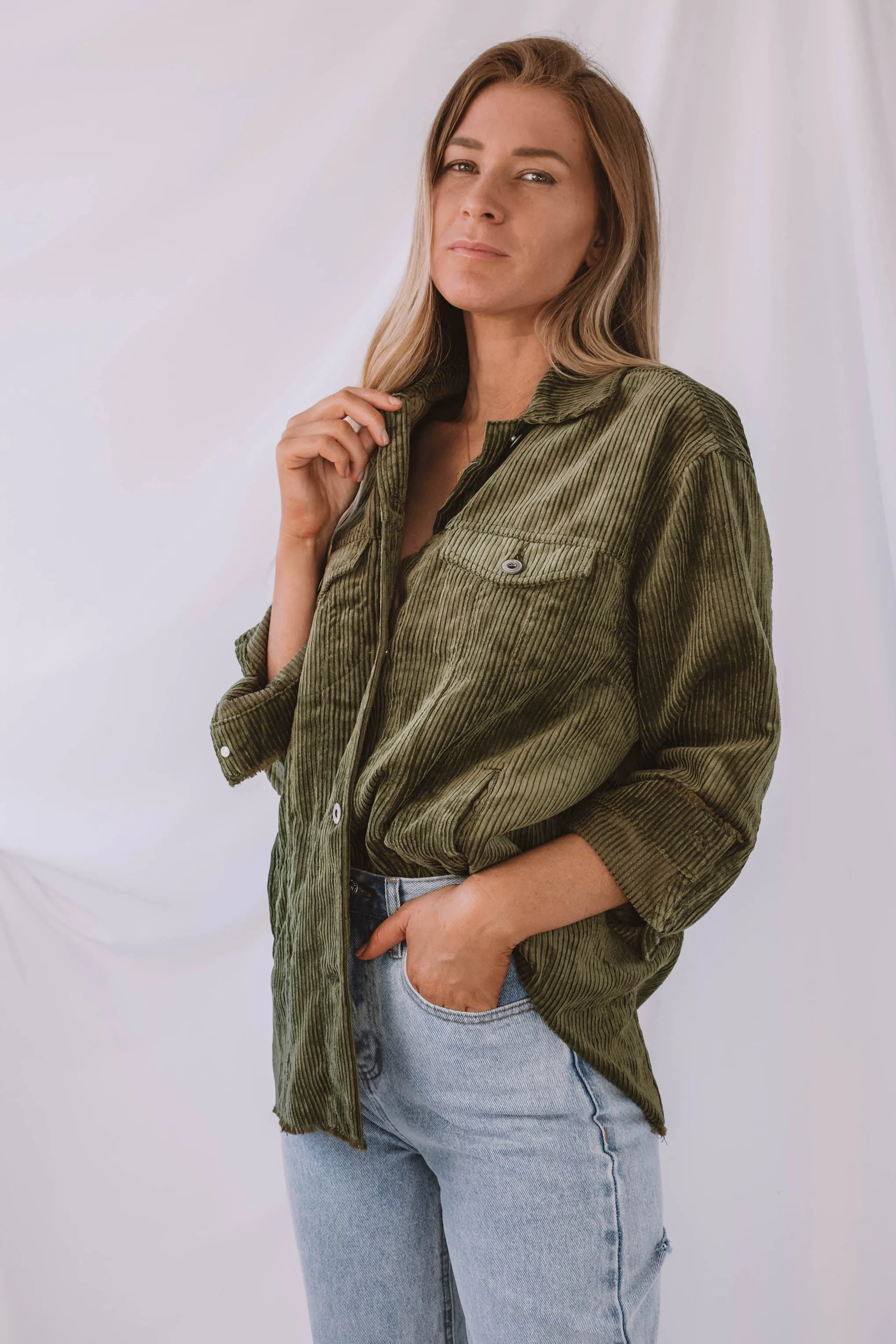 Clyde Corduroy Shacket