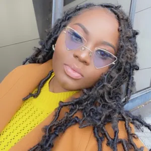 Count Me Out Triangle Shaped Sunglasses