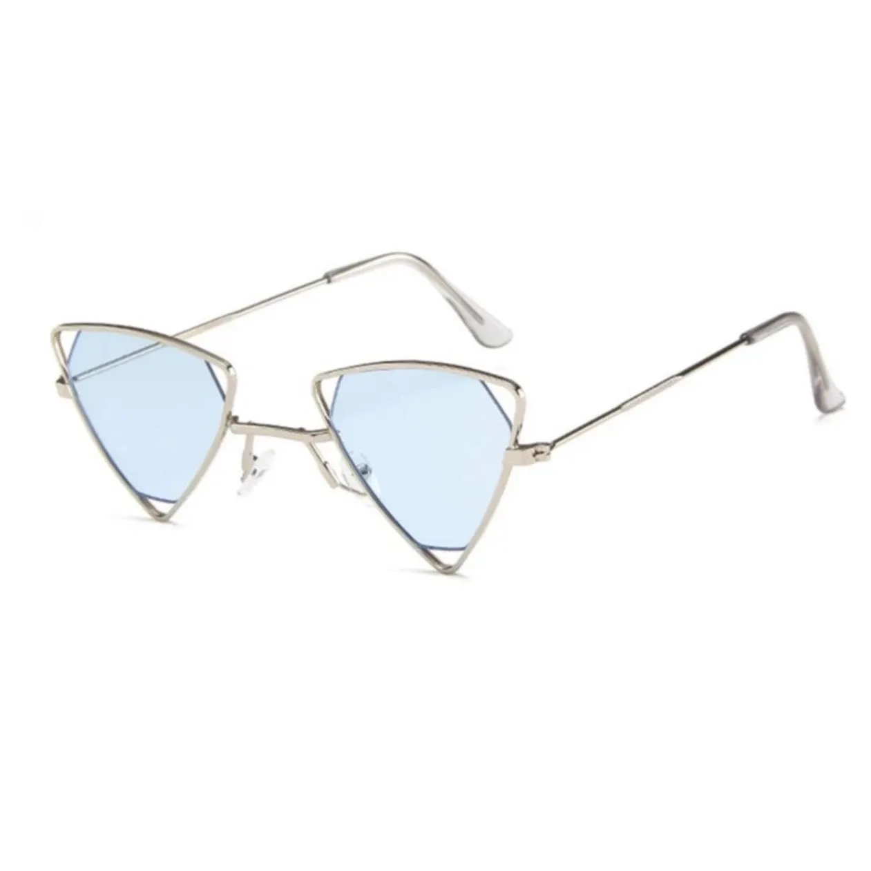 Count Me Out Triangle Shaped Sunglasses