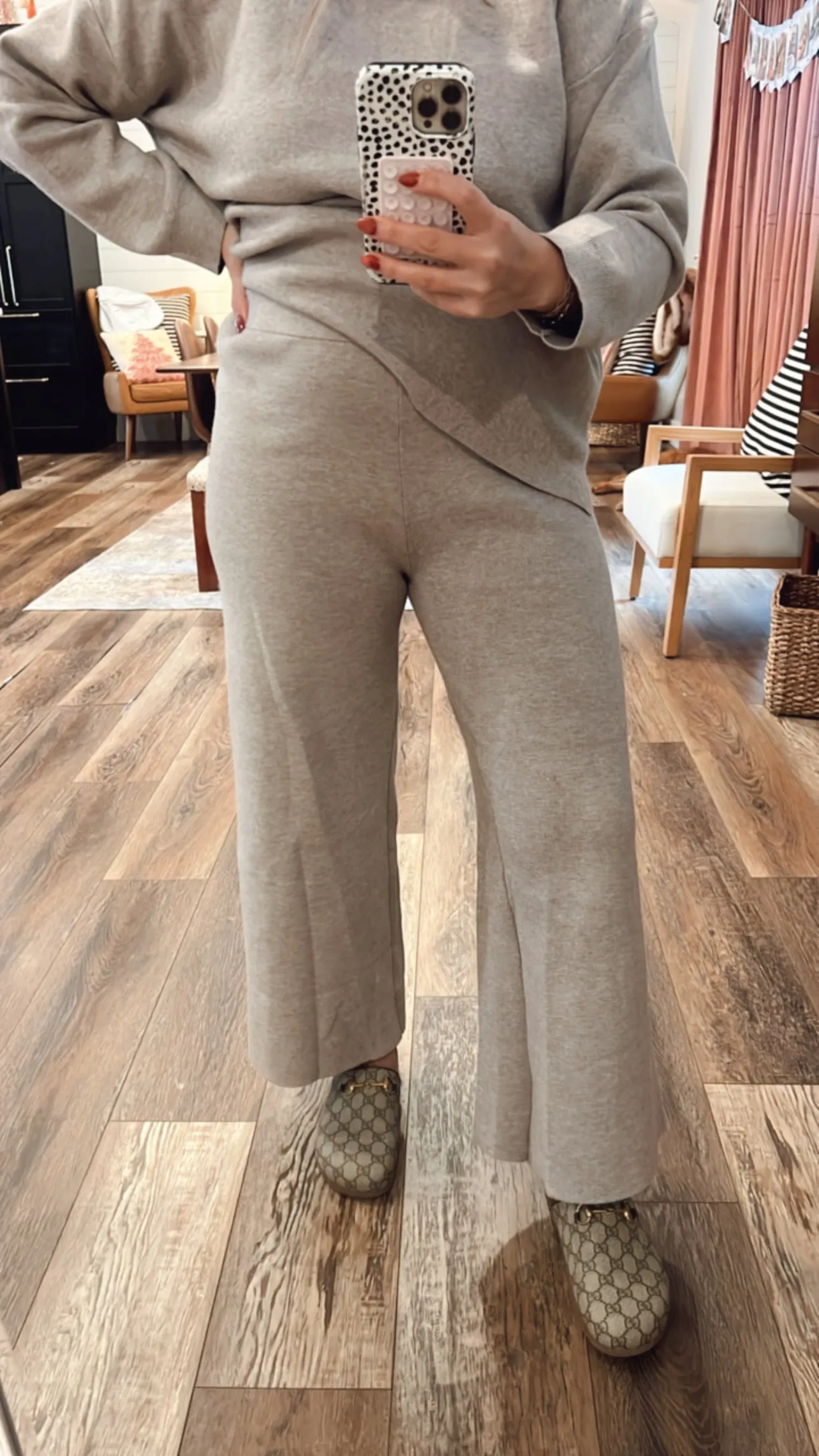 Country Club Mock Sweater - Mocha