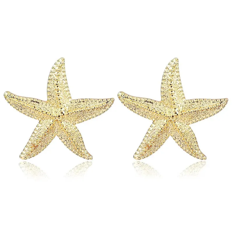 Cute Starfish Casual Holiday Earrings for Women