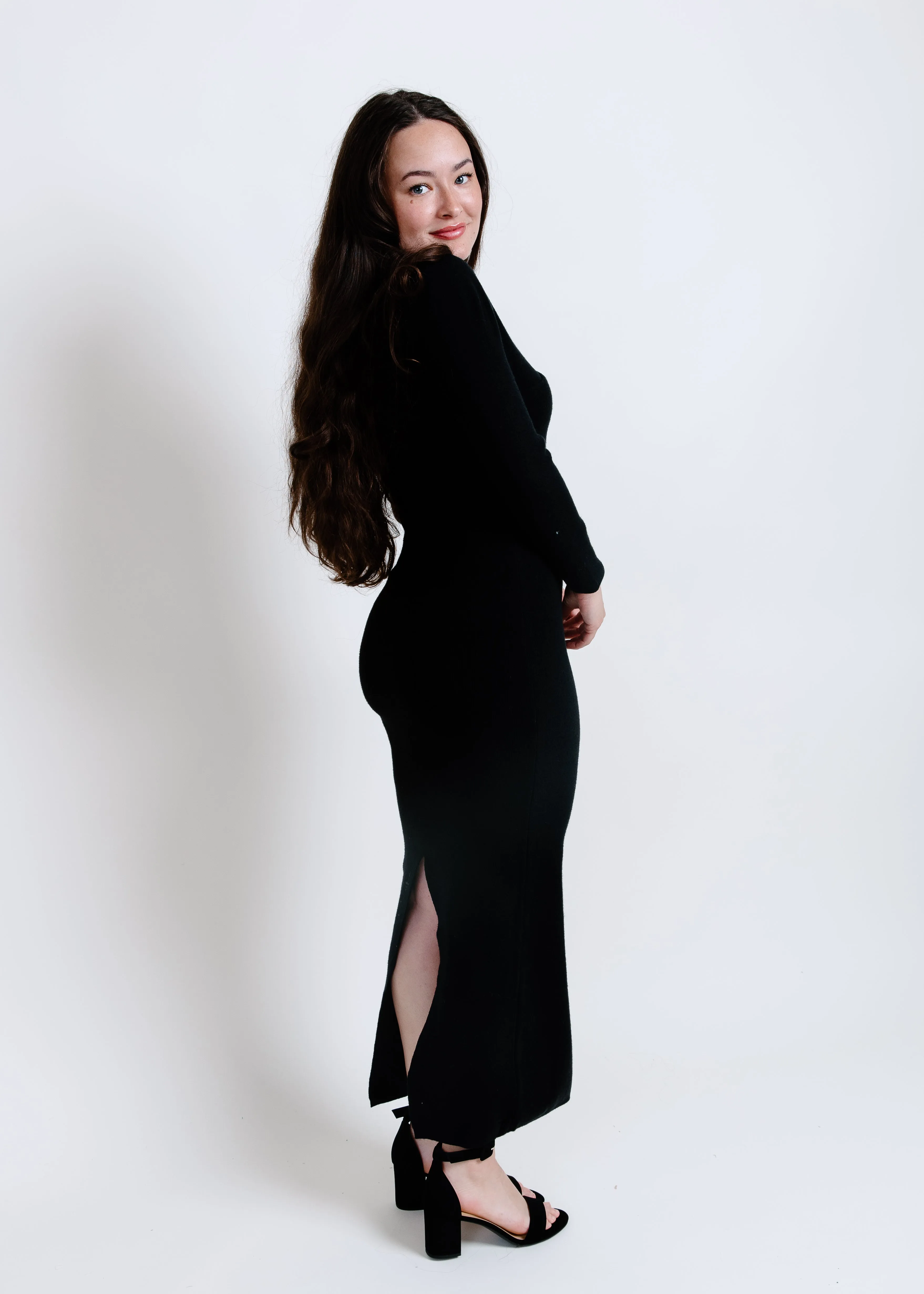 Danielle Sweater Maxi Dress
