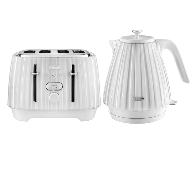Delonghi Ballerina Kettle And Toaster Set White
